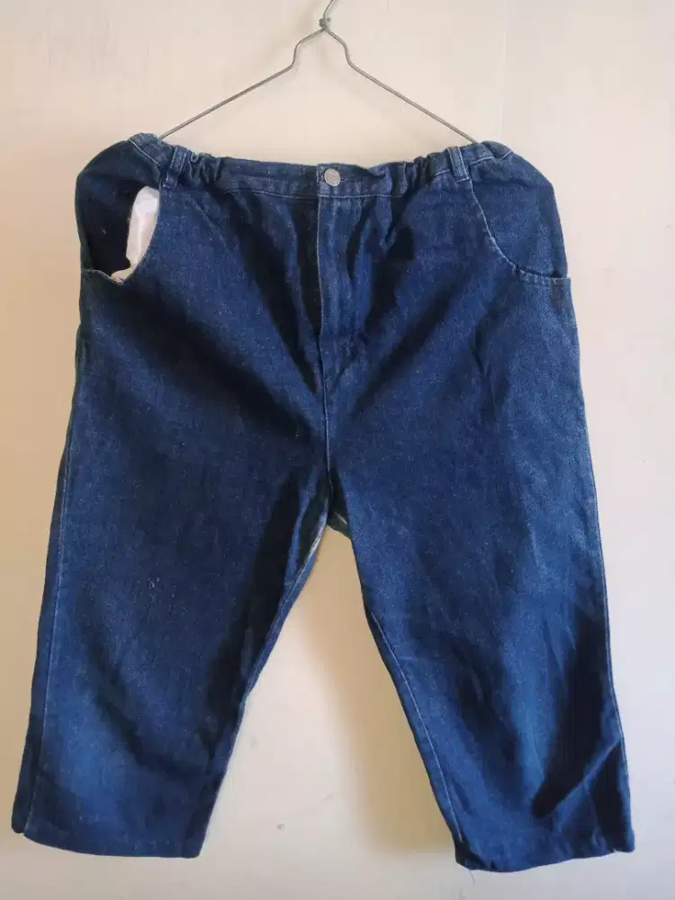 Celana Jeans Pendek Biru