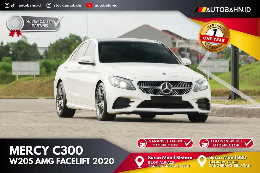 PAJAK PANJANG! Mercedes Benz C300 AMG Facelift (W205) 2020