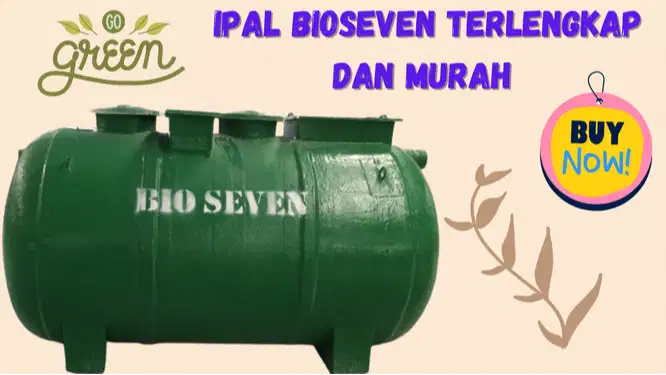BIOSEVEN IPAL modern full STP Terlengkap dan Murah