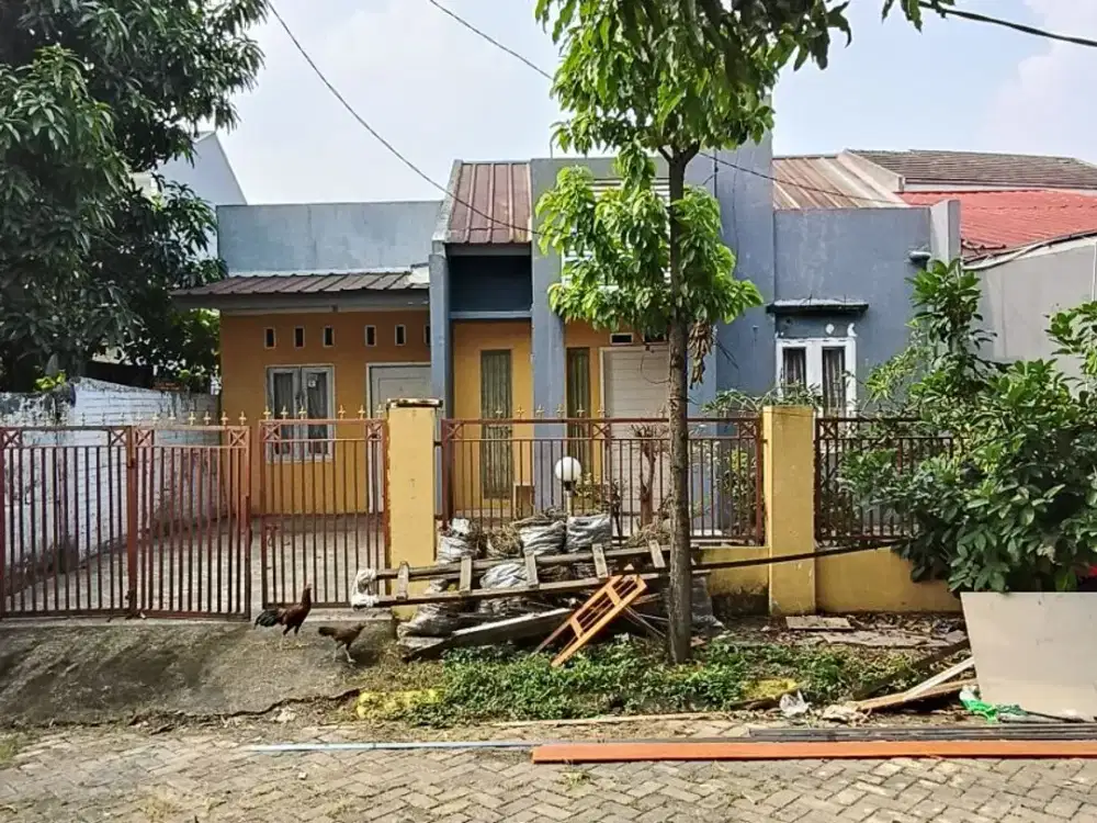 RUMAH MURAH TANAH LUAS DALAM CLUSTER di PERUMAHAN PERMATA CIBUBUR