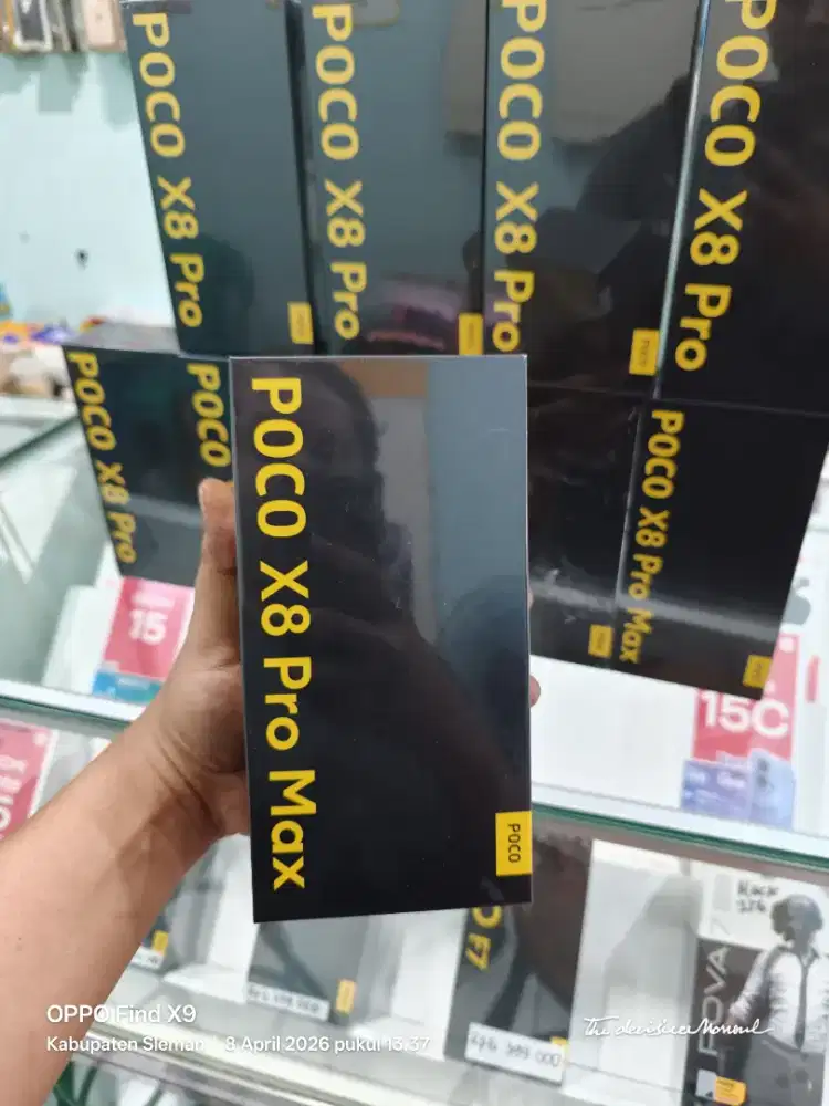 POCO X8 PRO MAX 5G 12/512 NEW SEGEL PROMO TERMURAH