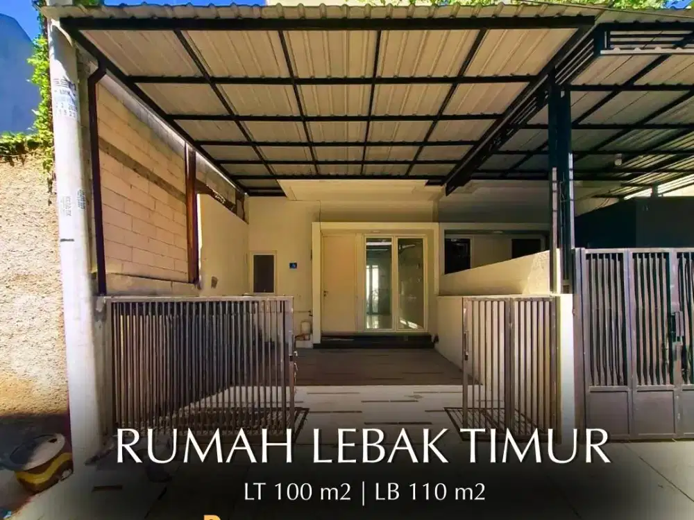 Dijual / Disewakan Rumah Lebak Timur Hanya 50 Meter Dari Raya Kenjeran, Dekat Rs Mitra Keluarga Kenjeran & Raya Merr