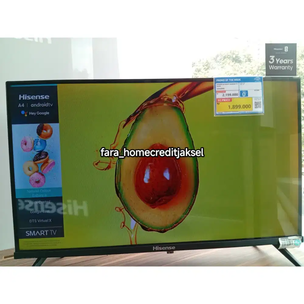 Hisense LED Smart Android TV Black