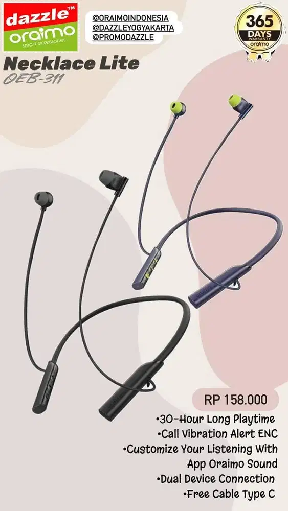 Oraimo Necklace Lite OEB-311