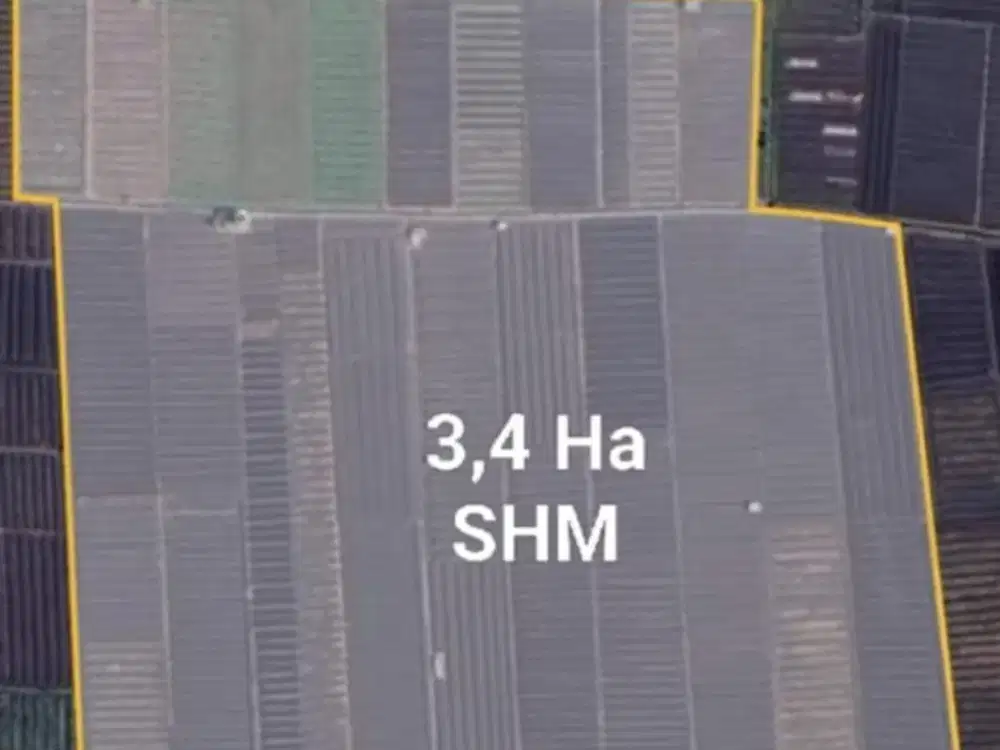 Dijual Lahan Zona Industri Lokasi Gondang, Nganjuk Luas 3,4 Ha