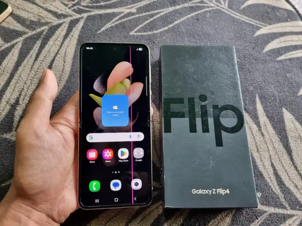 SAMSUNG Zflip 4 5g , Fullset