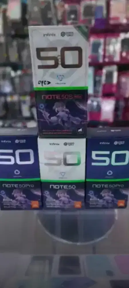 INFINIX NOTE 50S 5G+ RAM 8+8GB/256GB KAS & KREDIT BARU GARANSI RESMI