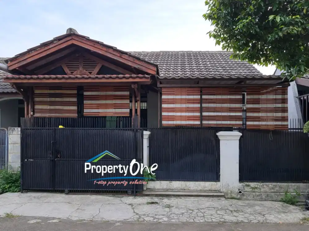 Jual Rumah 1 Lantai Lokasi Strategis Di Griya Loka BSD Dekat Akses KRL Rawa Buntu Dan Tol BSD