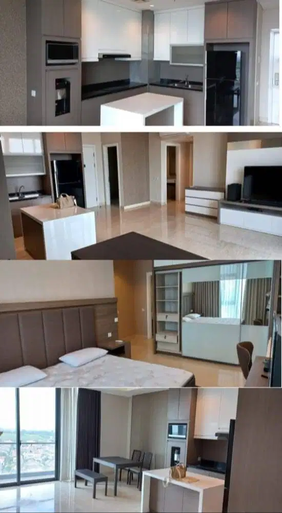 DIJUAL APARTEMEN CIPUTRA WORLD VOILA 2BR INTERIOR PERABOT LENGKAP