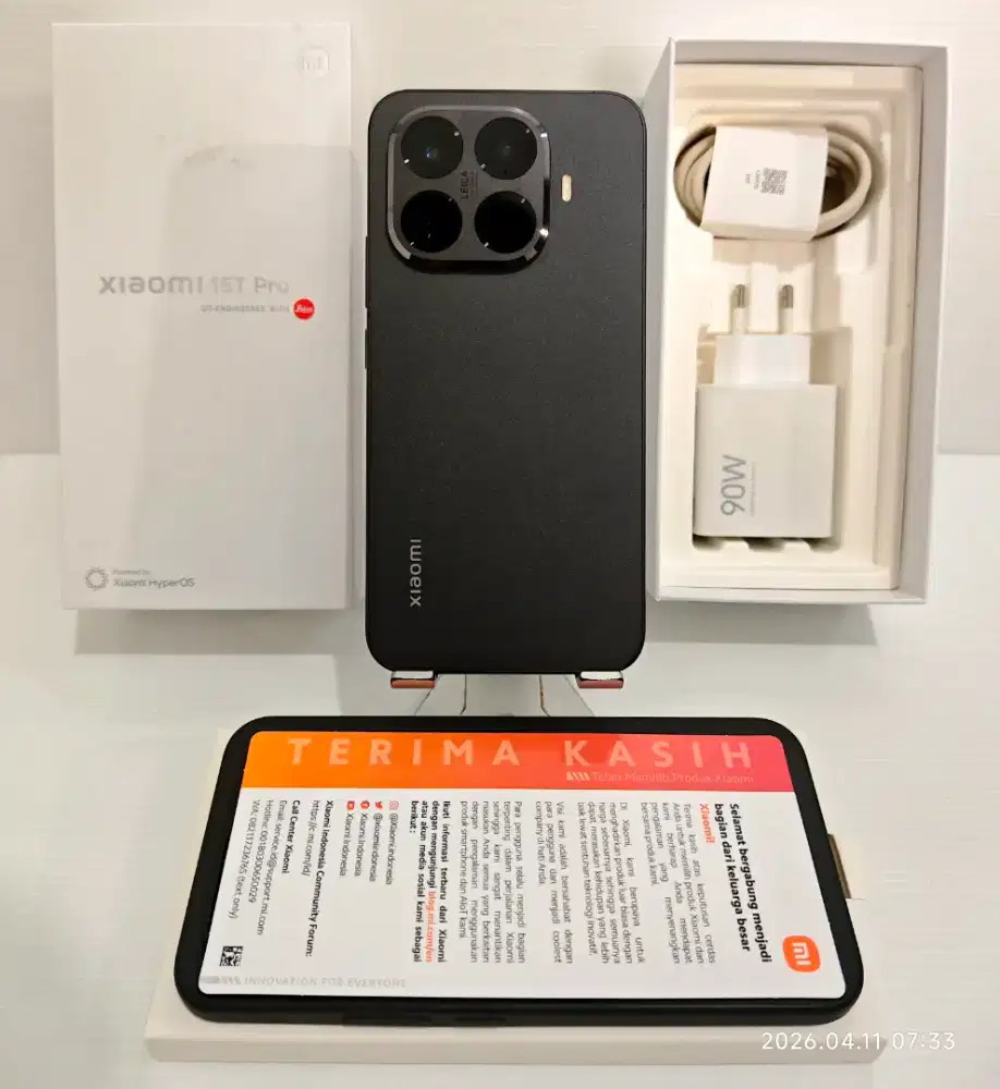 Xiaomi Mi15T Pro 12/512 Gb Likenew 99% Garansi Resmi Nov 27 bisa TT/BT