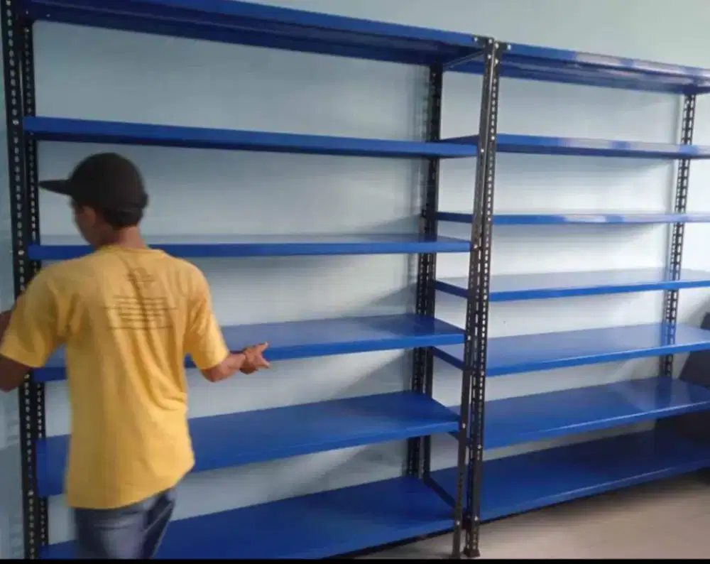 Rak besi rak gudang rak serbaguna