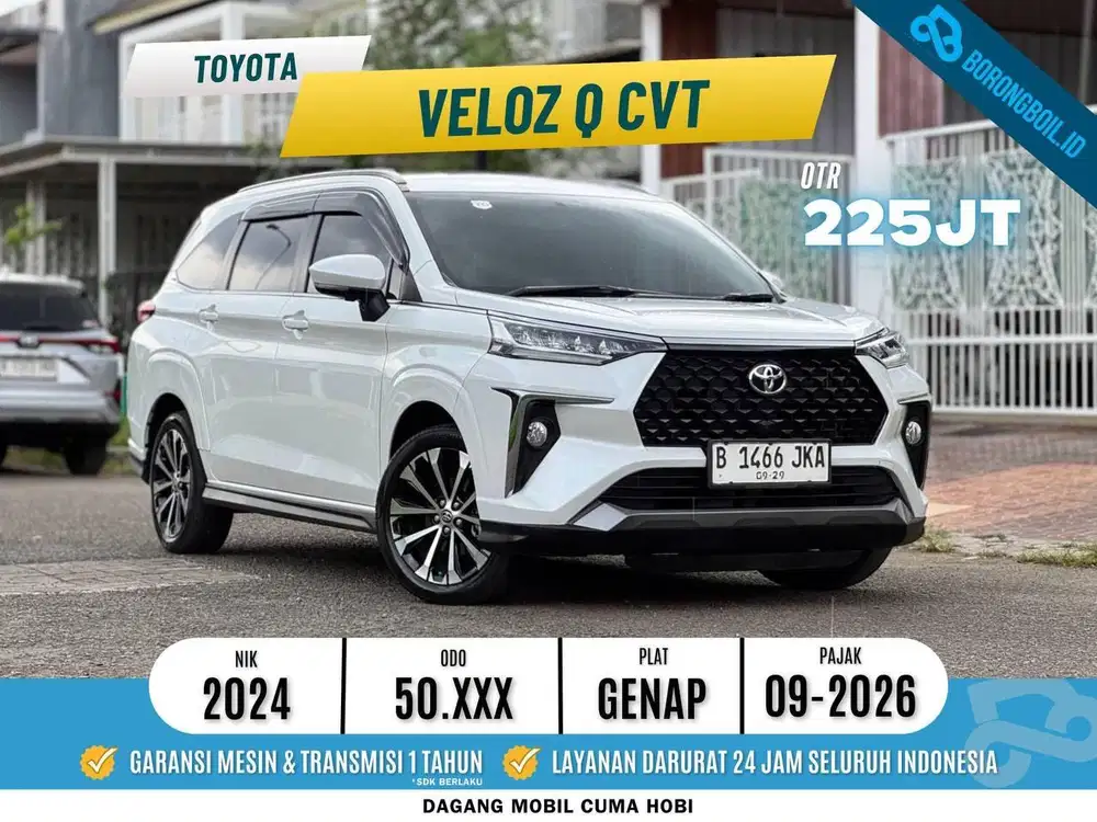 TERMURAH!!VELOZ Q CVT 2024 PUTIH FAVORIT