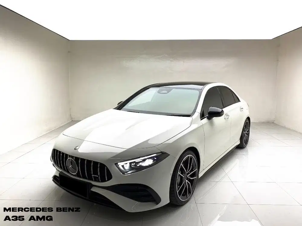 MERCEDES BENZ A35 AMG 2023 – WHITE ON BLACK