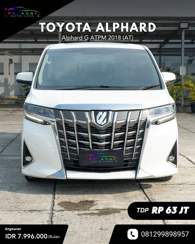 FOR SALE: Alphard G ATPM 2018 (AT)