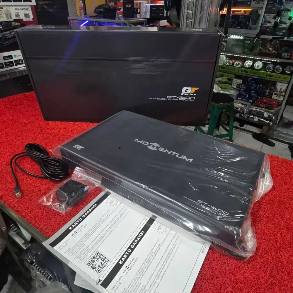 Power Monoblock MOMENTUM GT-1600 Class D