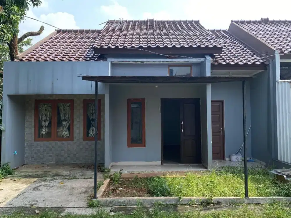 RUMAH MURAH POSISI POJOK DALAM CLUSTER STRATEGIS di CINANGKA SAWANGAN KOTA DEPOK