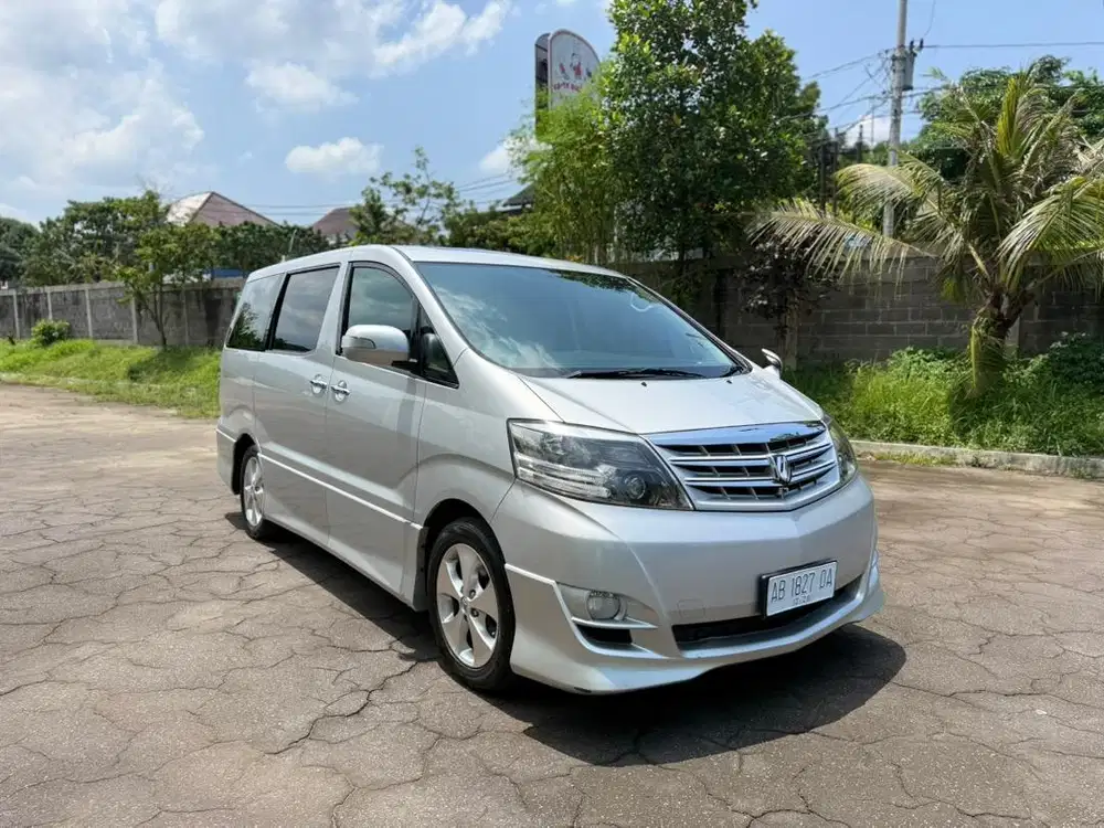 Alphard  ASG 2007 AB tangan 1  Km 50 rb