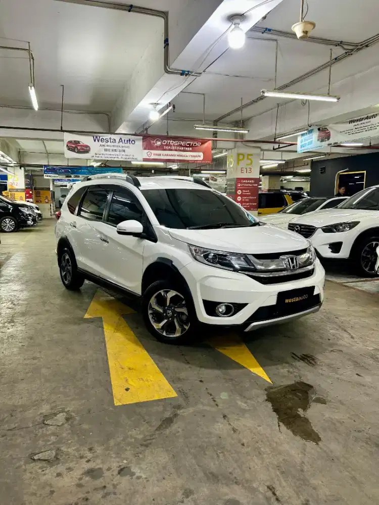 KM 55rb Honda BRV 1.5 E AT 2017 nik 2016 Matic Antik