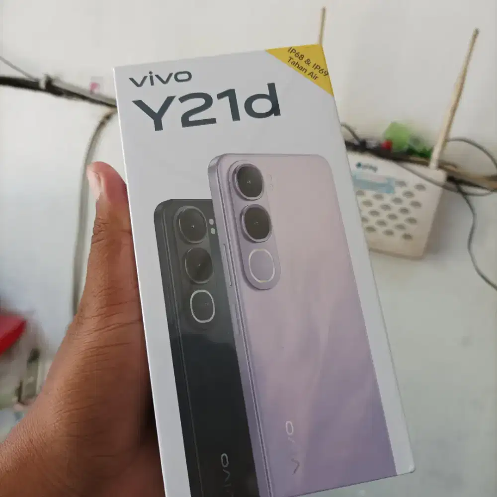 New Vivo y21d ram4/128 garansi resmi 1 tahun