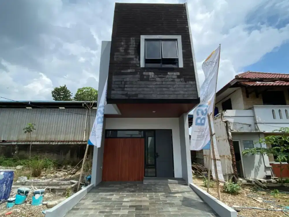 RUMAH MODERN MINIMALIS TANPA DP 2 JUTAAN LANGSUNG AKAD di JATILUHUR JATIASIH KOTA BEKASI