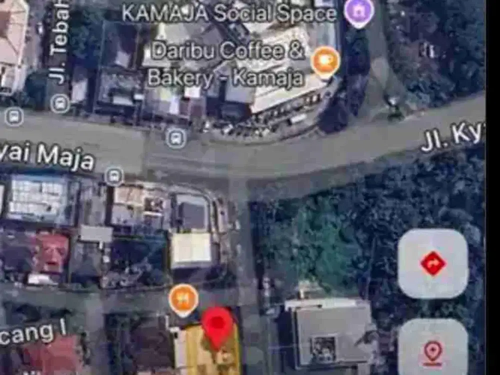 Lahan komersial strategi di  posisi hoek di kebayoran baru jakarta Selatan