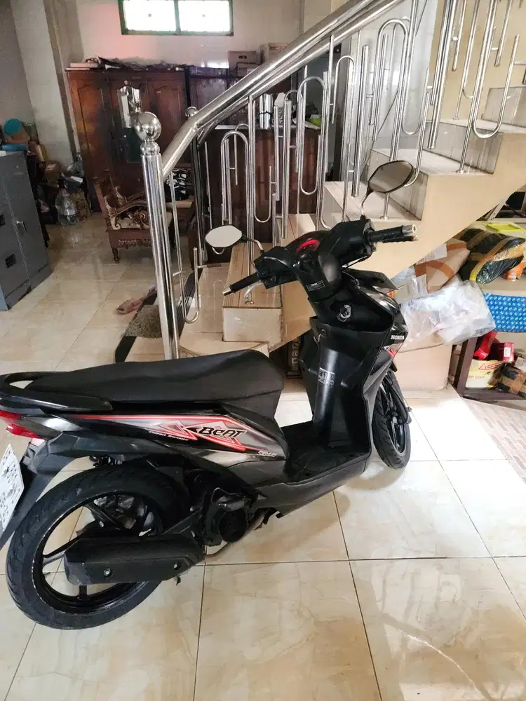 Beat injeksi 2014 hitam gbm