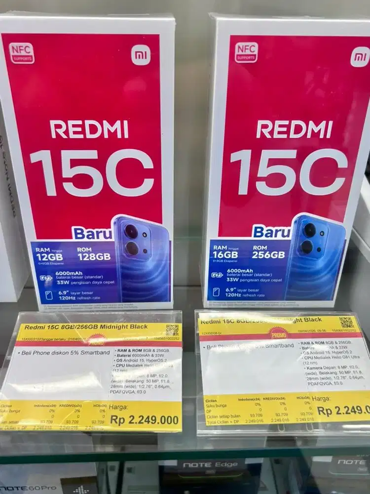Cicilan Xiaomi Redmi 15c 8/128gb