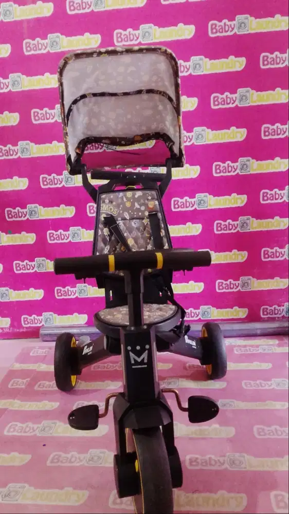 Parklon Trike Stroller Anak – Bisa Didorong & Dikayuh