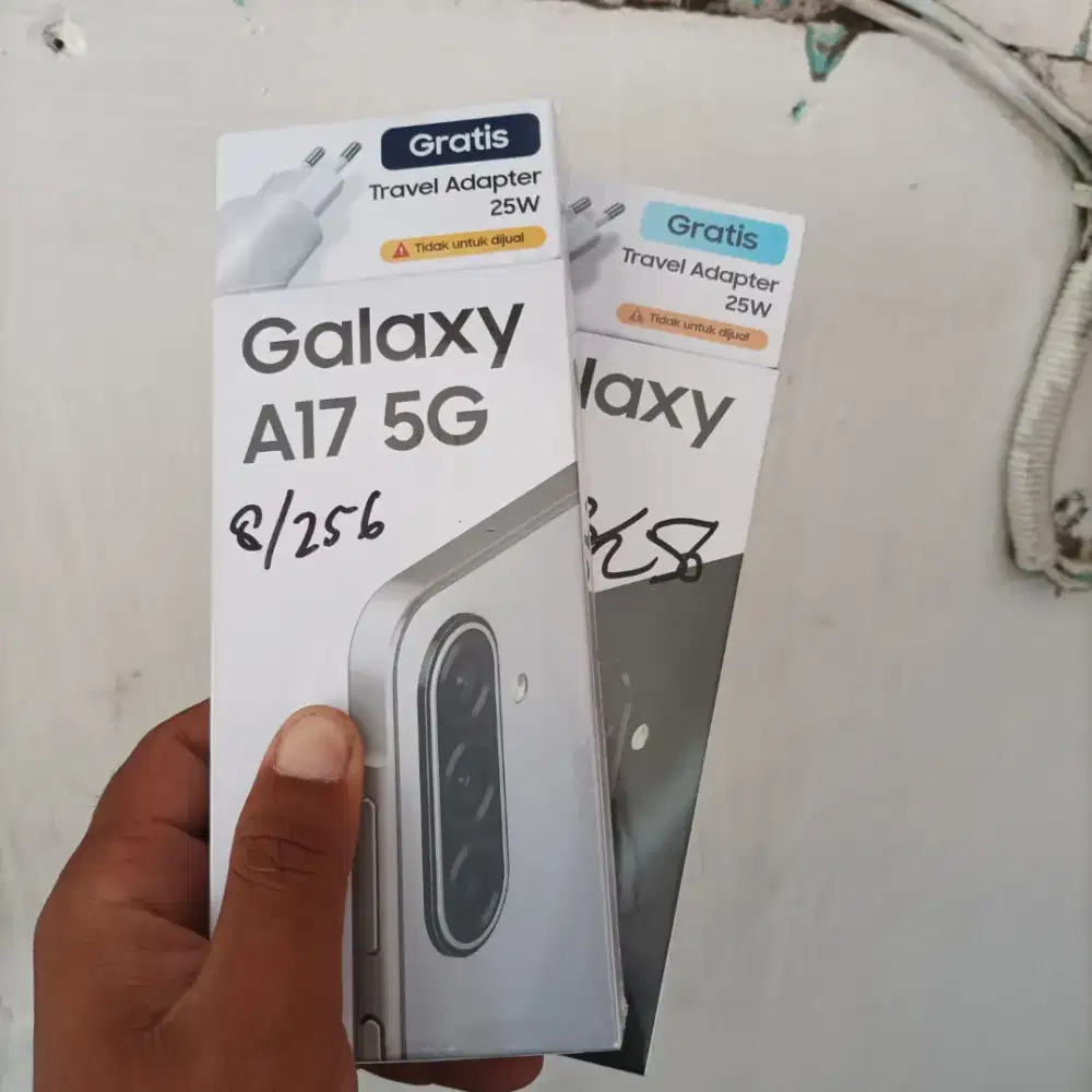 New Samsung galaxy A17 ram8/256 garansi resmi 1 tahun