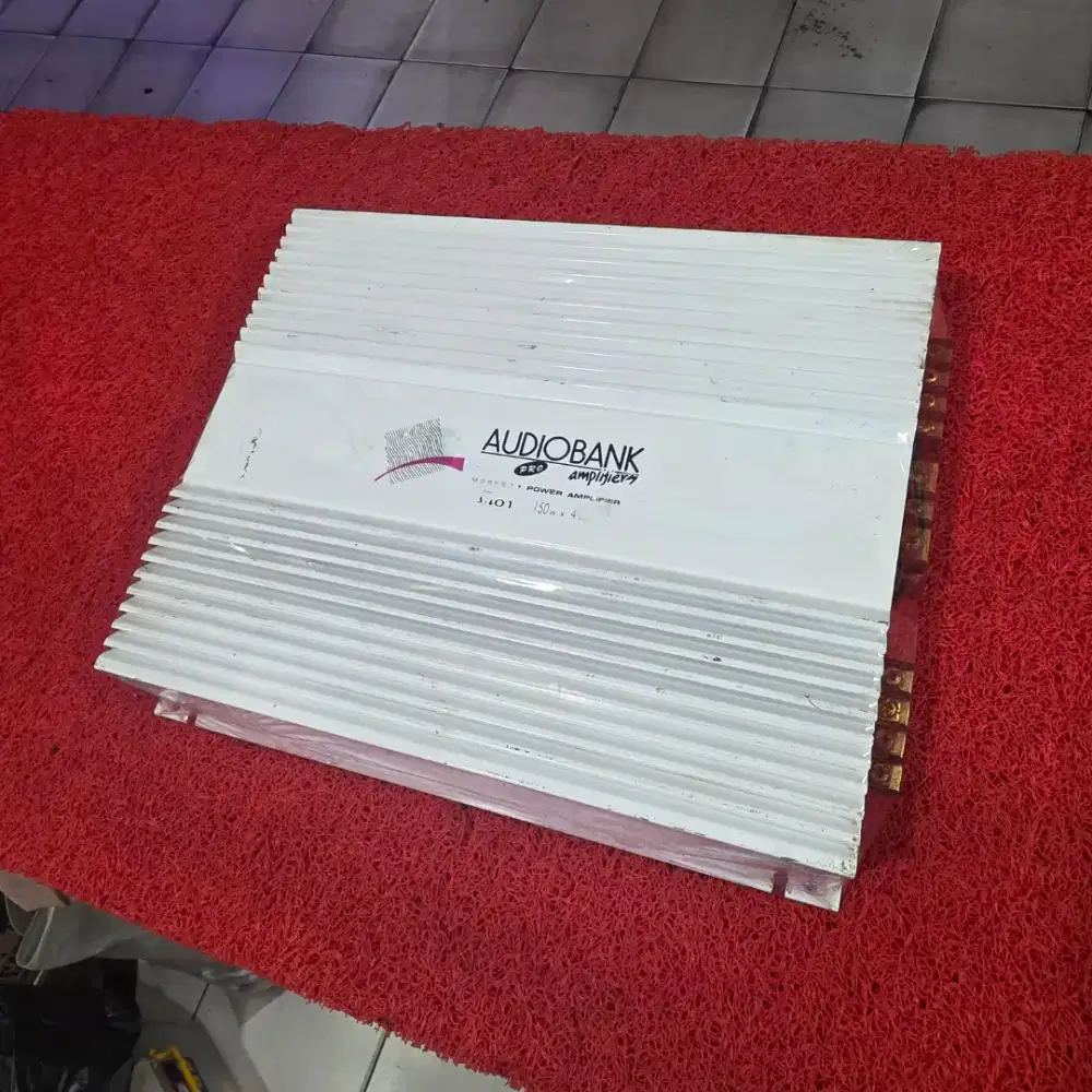 Power AUDIOBANK BB401 Power AUDIOBANK 4 Channel Made in Korea