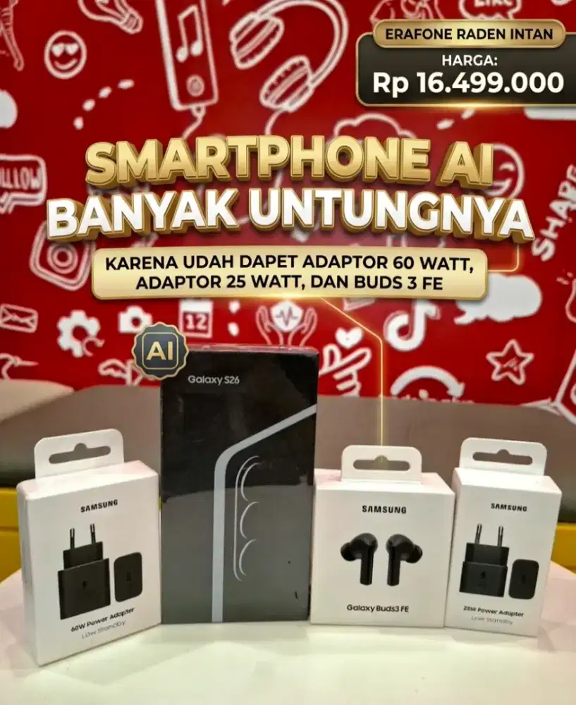 Samsung S26 Basic Promo Murah Beli 1 dapet 4