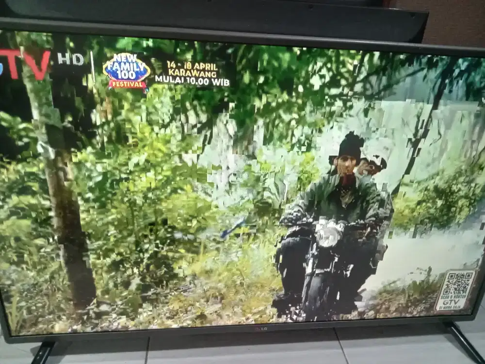 Tv digital led LG 42 siap pakai