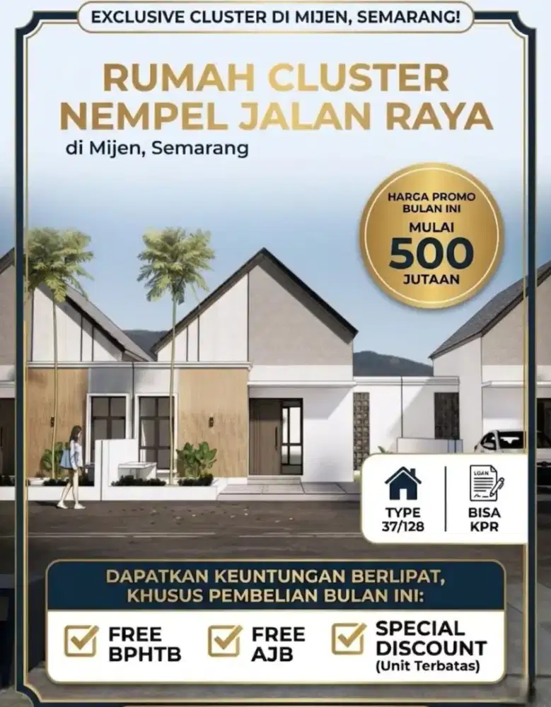 Rumah Siap Huni sekitar Bsb Mijen Semarang Jawa Tengah