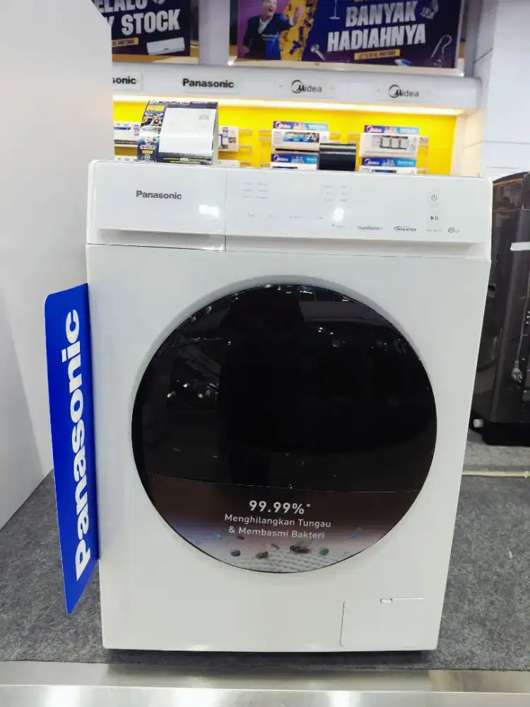 MESIN CUCI PANASONIC 8KG 1 TABUNG