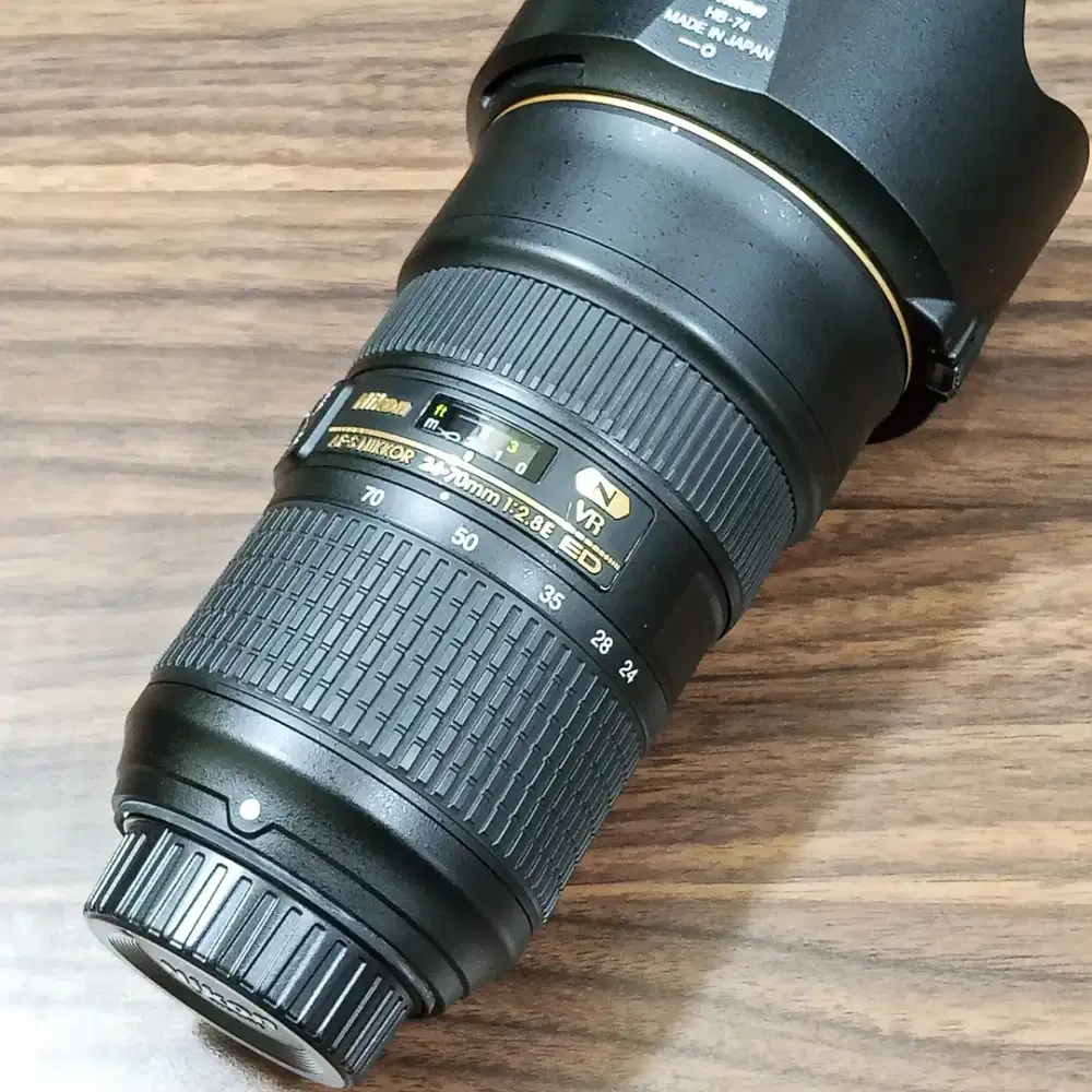 LENSA NIKON 24-70MM F2.8 E ED NANO VR FULLSET BOX LIKENEW