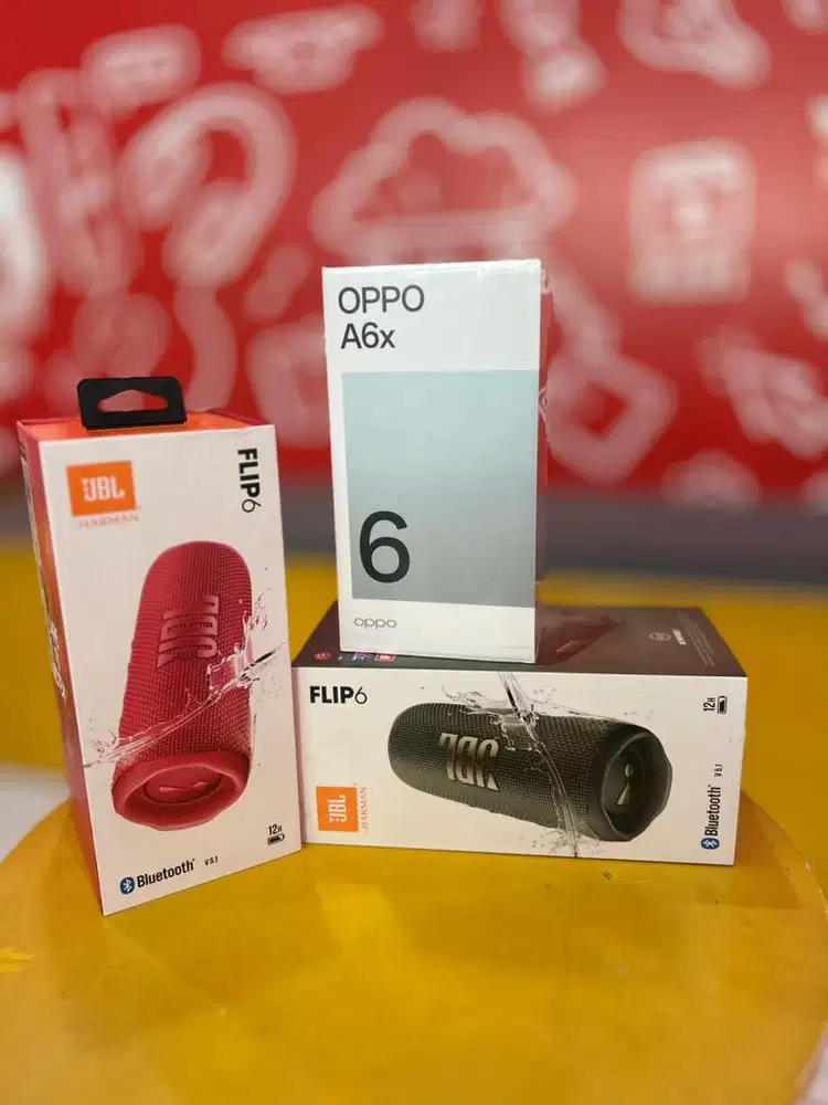 OPPO A6x 8+16/128GB TEBUS MURAH JBL FLIP 6
