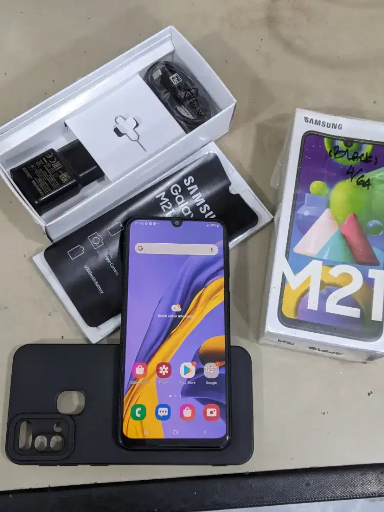 Samsung M21 64GB Super Amoled Batrei 6000mAh