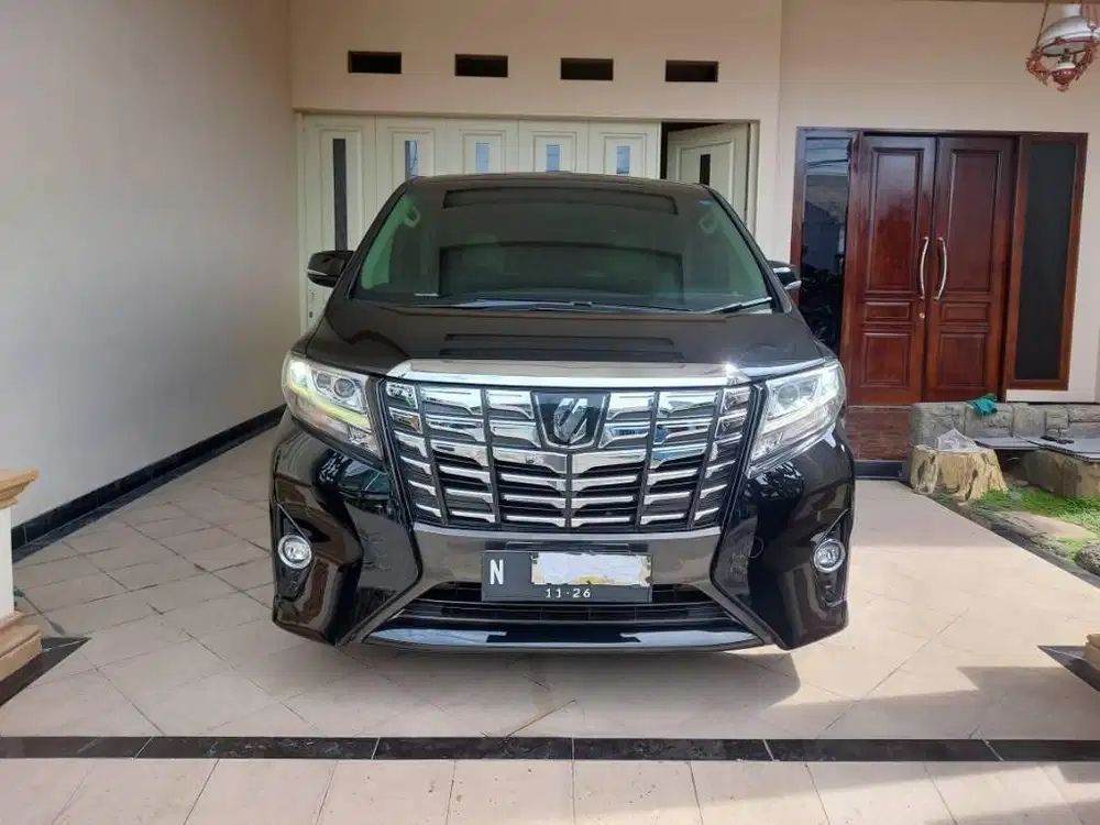 Alphard G atpm matic 2016 pajak hidup nopol cantik Surabaya