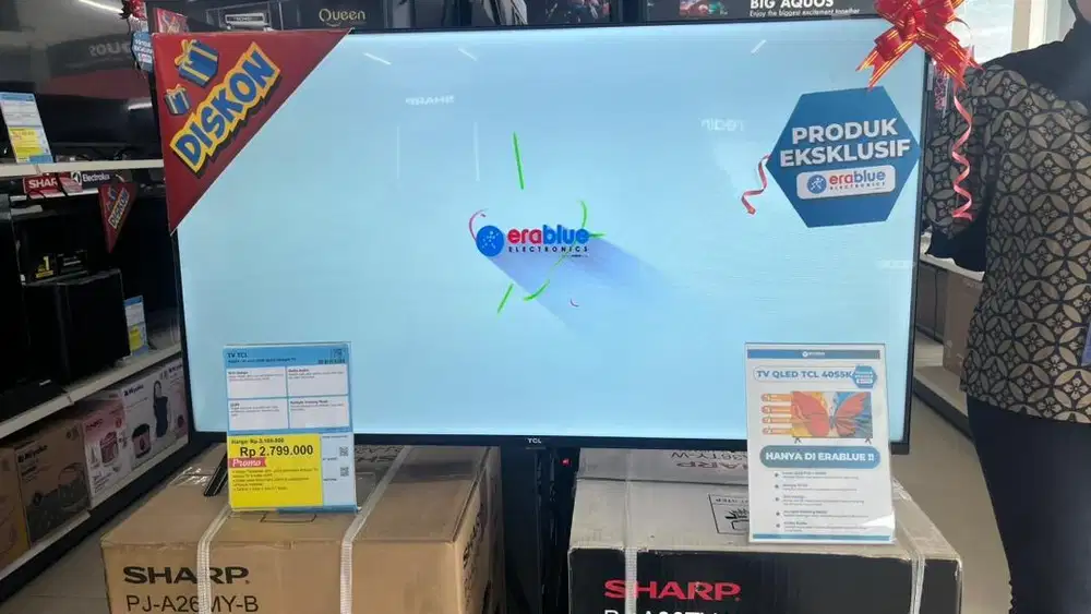 TV TCL 40 inch CICILAN KREDIVO ERABLUE CEGER