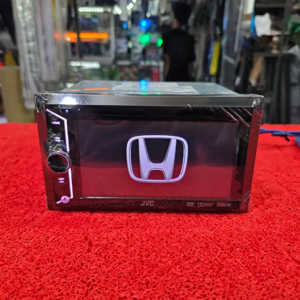 Head Unit JVC KW-V10H4 USB CD Aux Radio FM AM sudah dipasang Bluetooth