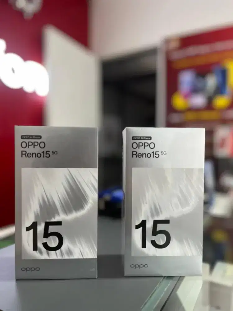 Oppo Reno 15 5G 12/256GB New Segel Box Gratis Oppo Care 1 Tahun