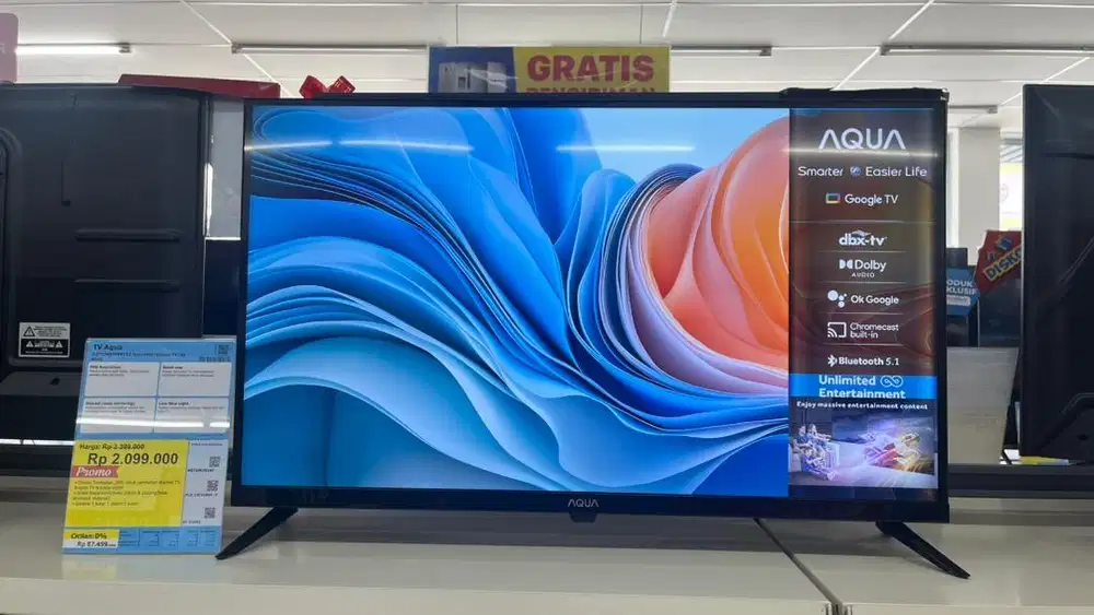 TV AQUA 32 inch CICILAN KREDIVO ERABLUE CEGER