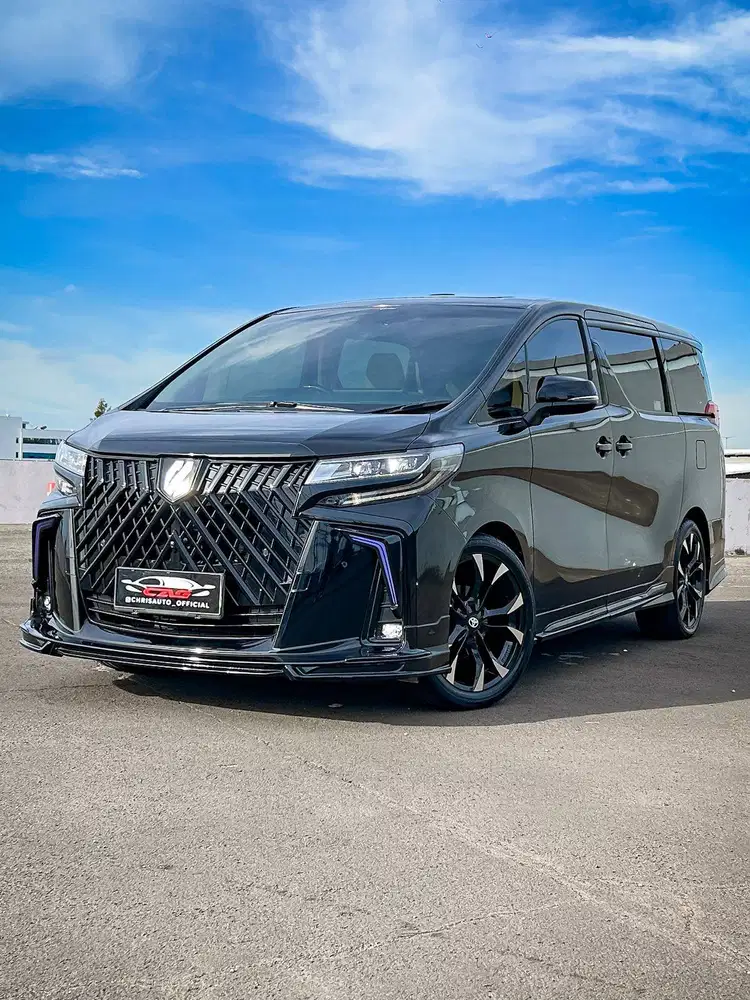 LOW ODO 15K AND MODELISTA UPGRADE TOYOTA ALPHARD 2.5 G 2018