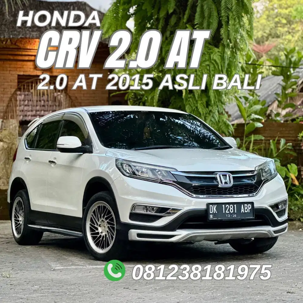 NEW CRV 2.0 AT ASLI BALI FACELIFT LOW KM