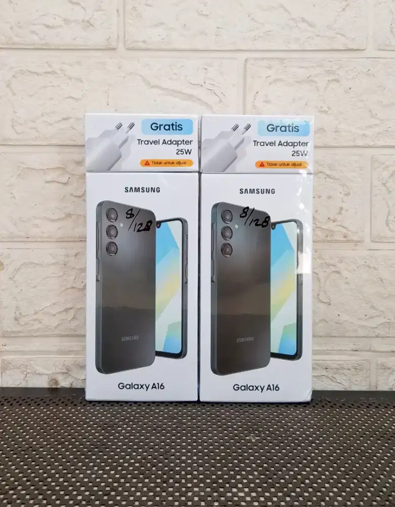Baru...Samsung A16 Ram 8+8/128 Segel/Garansi resmi.