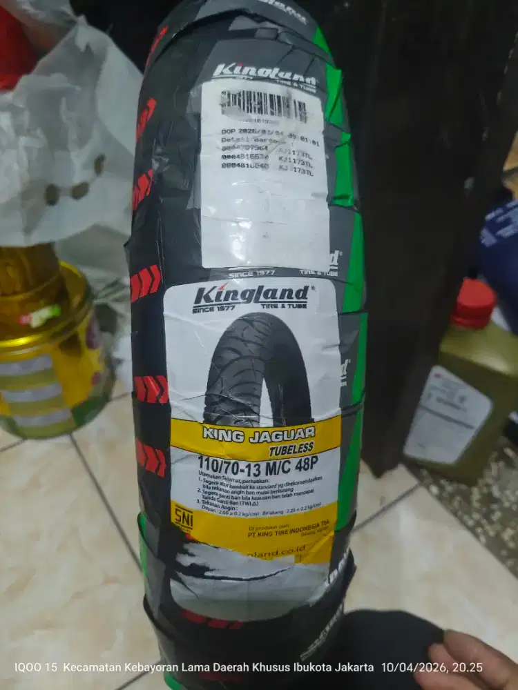 Ban Kingland 110/70/13 ban depan Nmax,Pcx