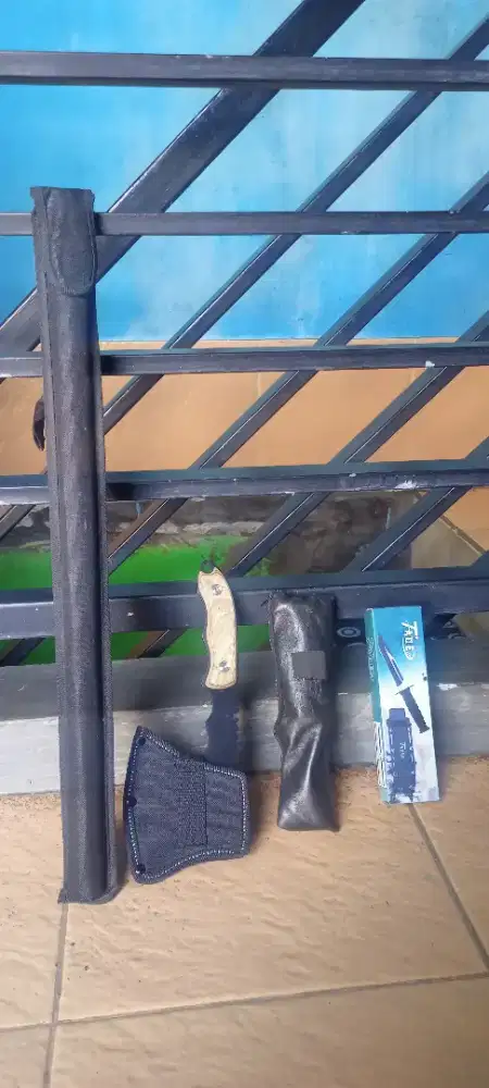 Pisau kampak kecil tongkat