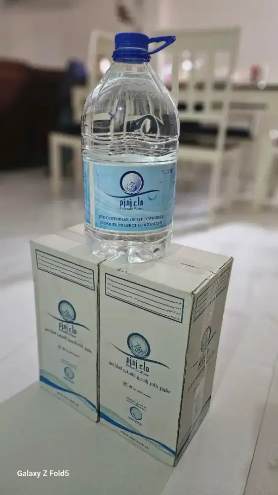 DIJUAL AIR ZAM ZAM 100% ASLI JEDDAH