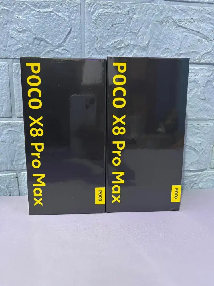 Xiaomi Poco X8 Pro Max 12/512GB NEW BNIB Resmi