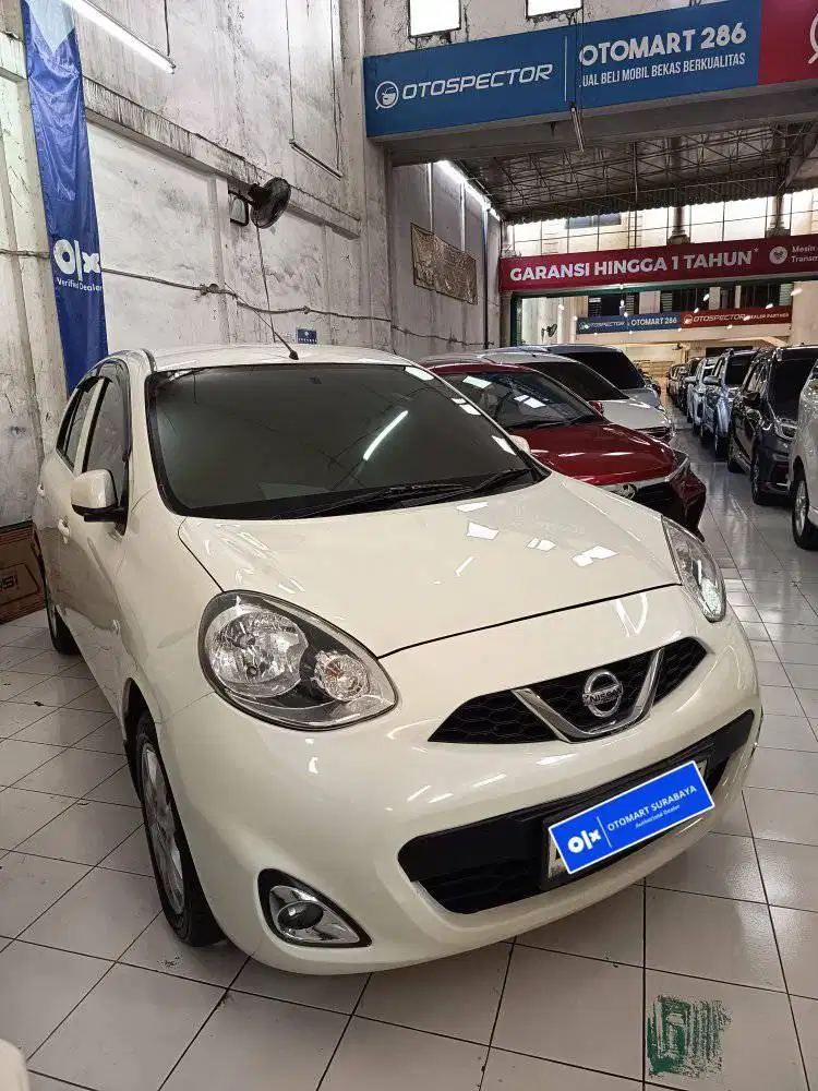 NISSAN 2015 MARCH 1.5 M/T PUTIH MURAH OTOMART 286 KENJERAN